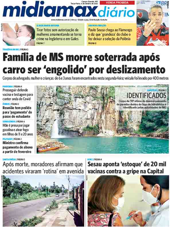 [Midiamax Diário de 11 de janeiro de 2022]