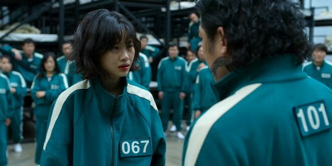 067 é considerada a jogadora mais "foda" da série (Foto: Reprodução, Netflix)