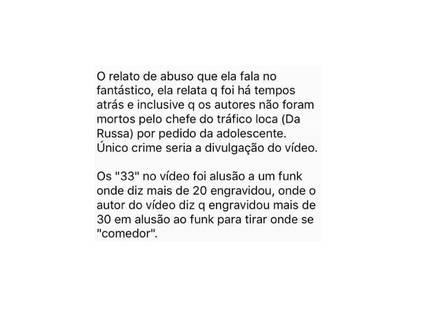 No WhatsApp, delegado desqualifica vítima de estupro coletivo:  'teve relação consentida'