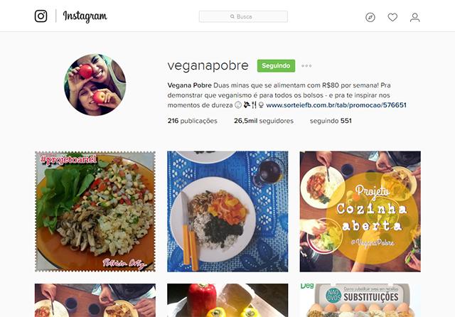 Diariamente, as campo-grandenses dão dicas de alimentação sem crueldade / Foto: Reprodução/Instagam