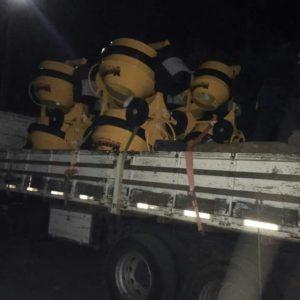 VÍDEO: Motorista é preso com 104 Kg de maconha escondidos em carga de betoneiras