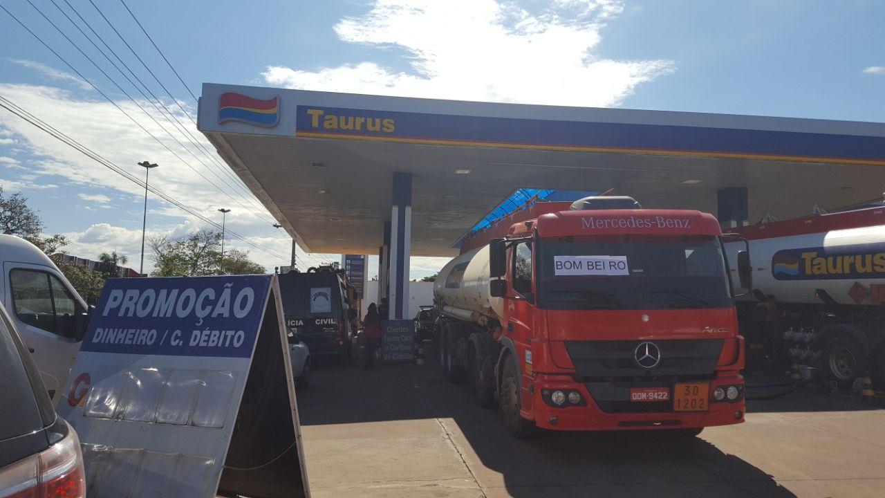 Confira quais cidades já estão sem combustível e as implicações da greve em Mato Grosso do Sul