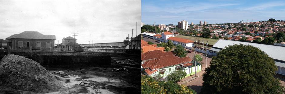 Da construção à restauração, o 'antes e depois' dos trilhos de Campo Grande