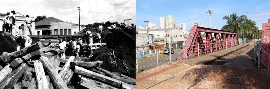 Da construção à restauração, o 'antes e depois' dos trilhos de Campo Grande
