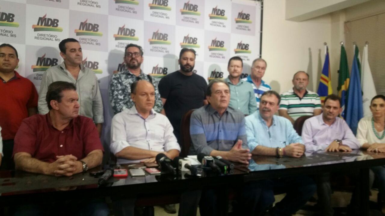 MDB espera soltura de Puccinelli até terça e descarta 'plano B'