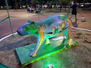 Chafariz restaurado traz nostalgia a frequentadores da praça