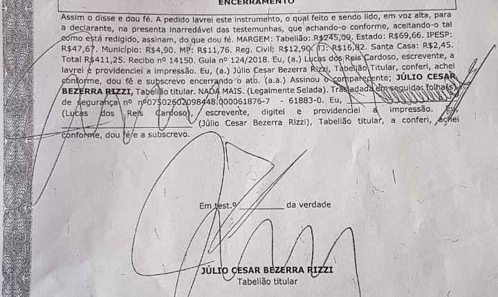 Ex-assessor entrega ao Ministério Público Federal denúncias que incriminam Odilon