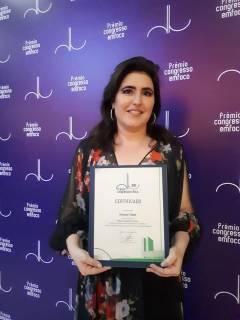 Parlamentares de MS recebem prêmios por desempenho e Simone é eleita melhor senadora
