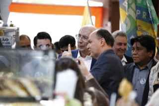Meirelles aproveita vinda à Campo Grande para ouvir reivindicação de comerciantes no Mercadão