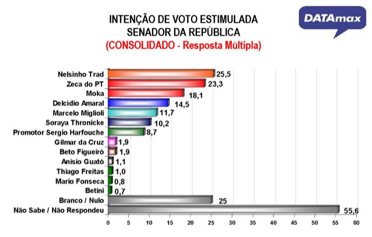 DATAmax: em empate técnico, Nelsinho e Zeca lideram, mas disputa ao Senado está indefinida