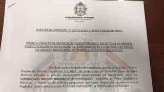 Por unanimidade, Câmara Municipal concede título de cidadão a Jair Bolsonaro