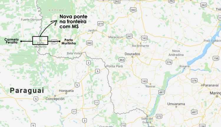MS projeta incremento de R$ 200 milhões na economia com construção de ponte entre Murtinho e o Paraguai