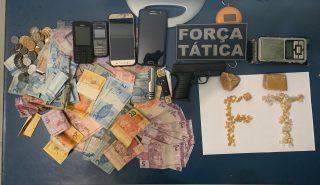 Corintiano usa venda de salgados para disfarçar tráfico de drogas em praça