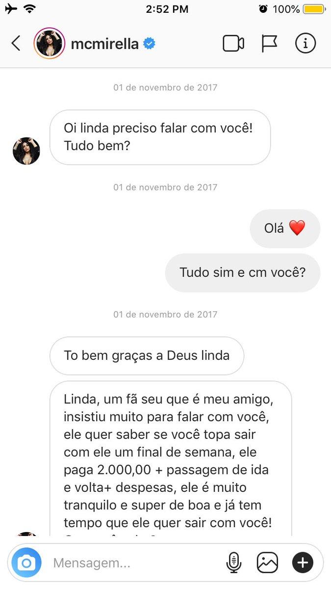 MC Mirella é acusada por internauta de incentivar prostituição