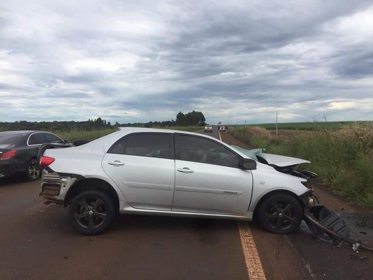 Acidente entre Corolla e picape Toro deixa ao menos um morto na BR-463
