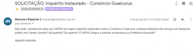 Após reportagem, MPMS 'acha' mais 4 procedimentos sobre contrato do Consórcio Guaicurus