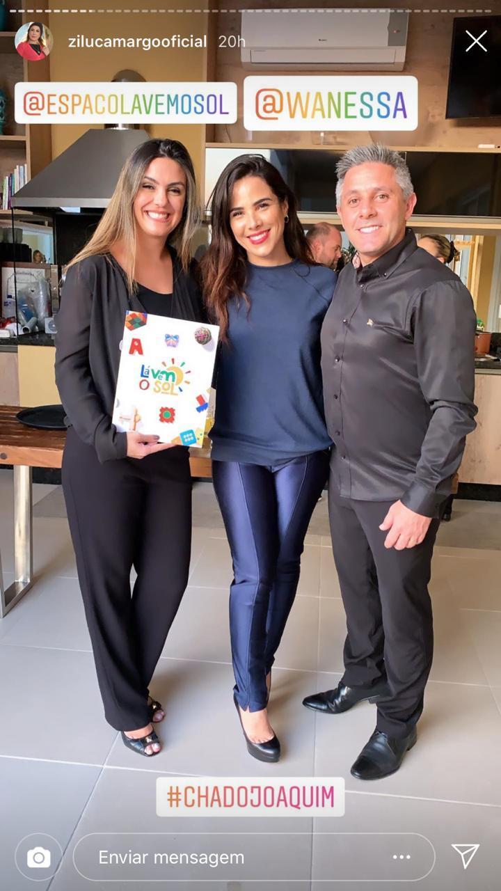 Zilu Camargo mostra detalhes do chá de bebê luxuoso da filha