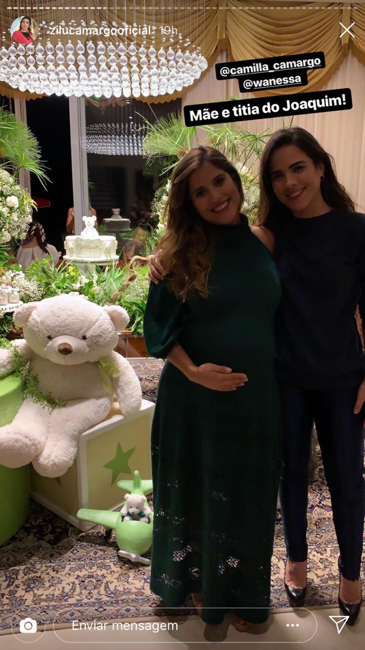 Zilu Camargo mostra detalhes do chá de bebê luxuoso da filha
