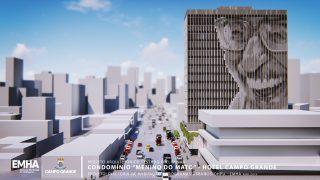 Condomínio Manoel de Barros terá até mosaico na fachada