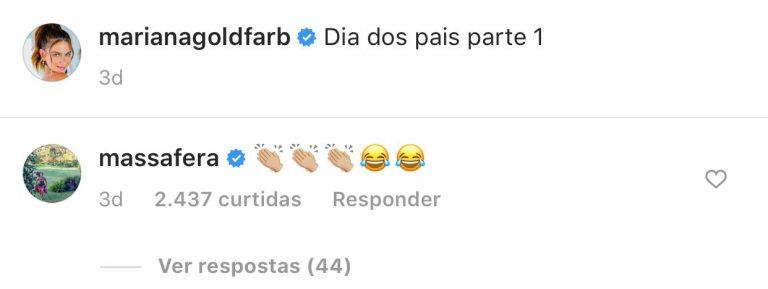Cauã Reymond aparece de toalha e Grazi Massafera reage