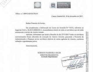 Dois anos após inquérito, Detran-MS ignora recomendação e mantém apadrinhados na vistoria