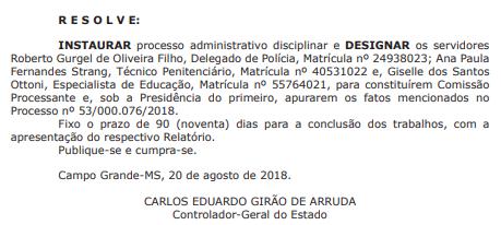 Justiça Federal nega a Governo do Estado acesso a quebra de sigilo da Lama Asfáltica