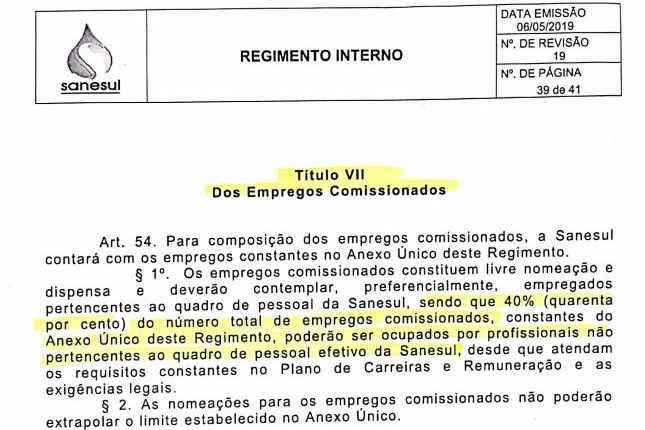 Sanesul é suspeita de burlar lei federal para manter 'cabide de empregos' do Governo
