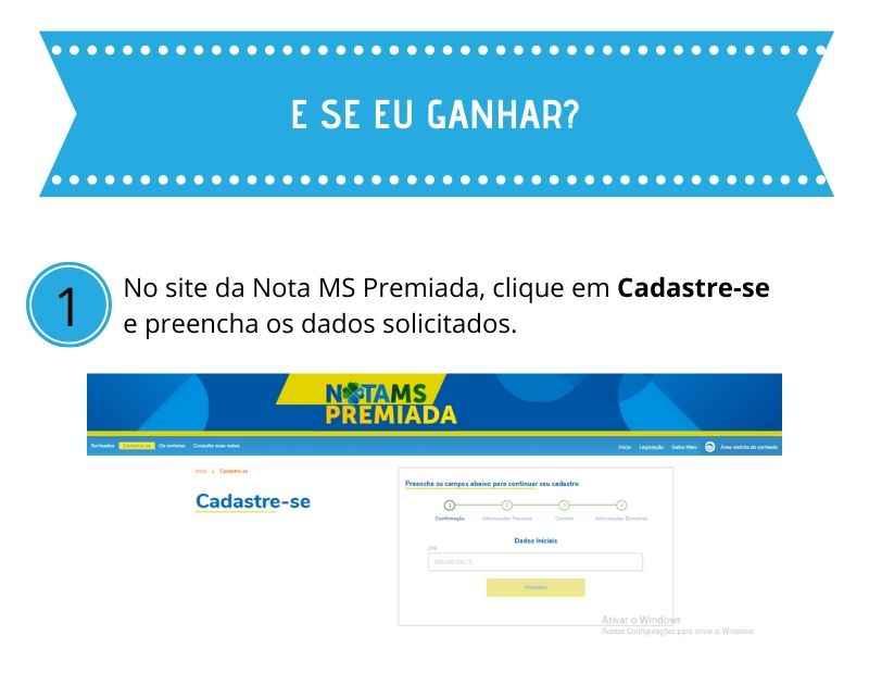Tem dúvida? Confira o passo a passo para concorrer na Nota MS Premiada