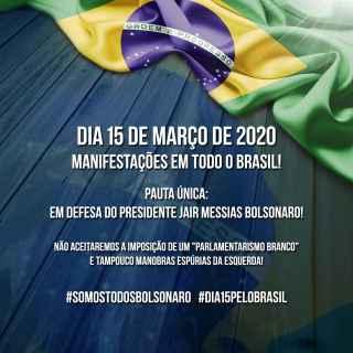 Direita quer reunir 3 mil em Campo Grande em ato pró-Bolsonaro e contra Congresso