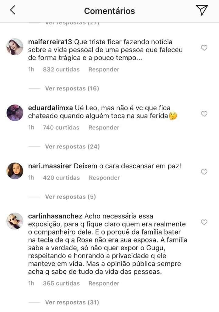 Leo Dias expõe relacionamento secreto de Gugu com fotos inéditas e causa discussão