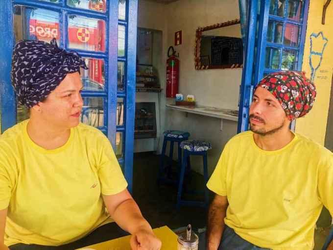 Casal une Portugal ao MS em cafeteria no coração da Moreninhas II