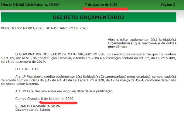 Ofício para 'esquentar' pescaria de Reinaldo descumpre até emenda de outubro, dizem advogados