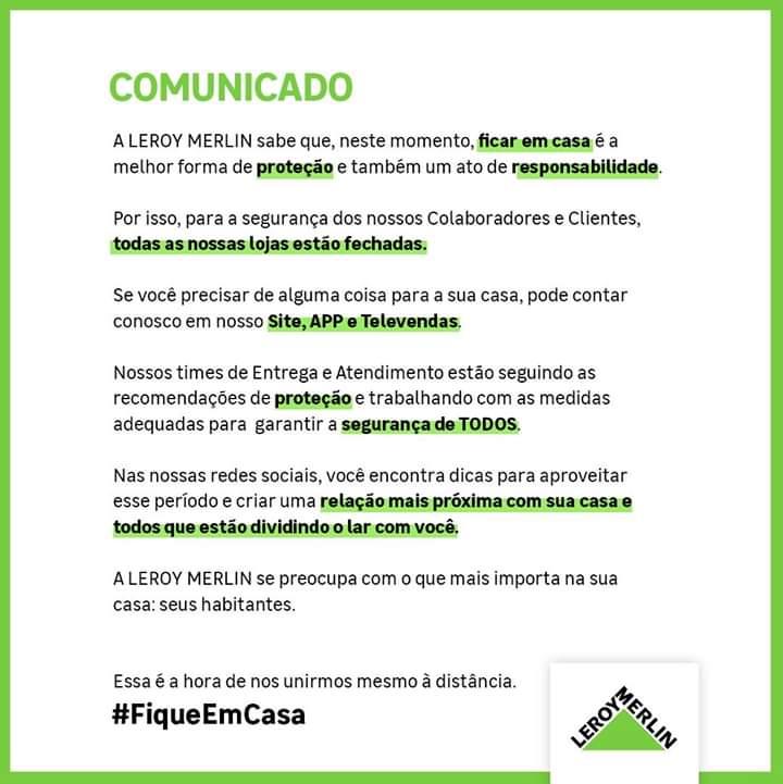 Pelo Site, APP ou Whatsapp, na Leroy Merlin você compra online e recebe no conforto do seu lar