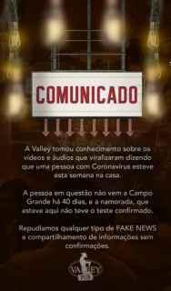 Casa noturna se manifesta sobre boato de cliente com coronavírus