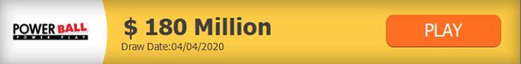Brasileiros podem ganhar o Jackpot de US$ 180 milhões da Powerball dos EUA esta semana!