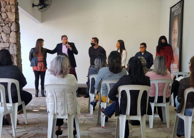 Em plena pandemia, pré-candidato a prefeito reúne mulheres para discutir campanha eleitoral