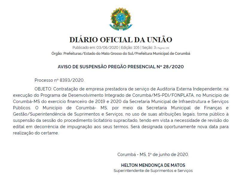 Suspensa licitação para auditoria em obras de US$ 80 milhões do Fonplata