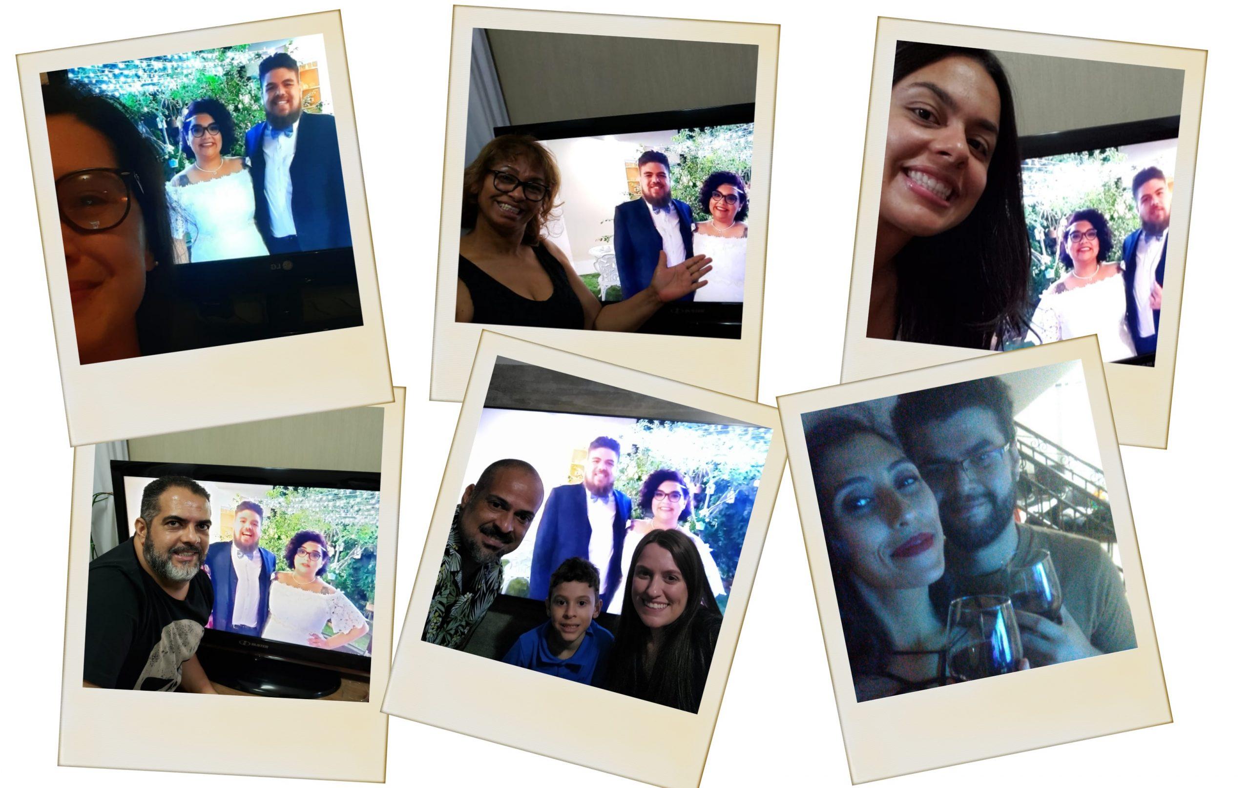 Transmitido em Live, casamento de Rodrigo e Isadora foi do inusitado ao inesquecível