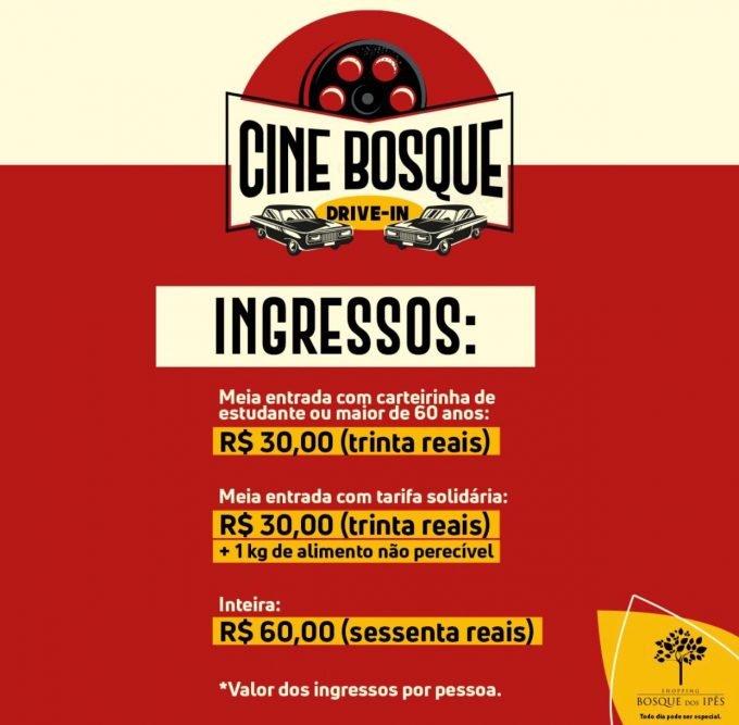 Deu a louca no Bosque: cinema no estacionamento a R$ 120 por casal vira piada em Campo Grande