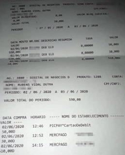 auxílio emergencial, R$ 600, movimentação irregular, saque
