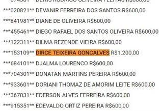 Em cidade de MS, até primeira-dama está na lista do auxílio emergencial com R$ 1,2 mil liberados