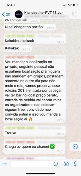 VÍDEO: Pelo WhatsApp, jovens organizam rave clandestina e lotam casa em Campo Grande