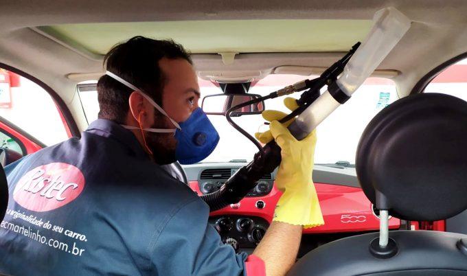 Cuide da higiene de seu carro, na Ristec Martelinho de Ouro ele fica limpo e livre de vírus e bactérias
