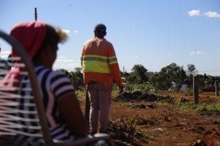 área desocupada no Noroeste