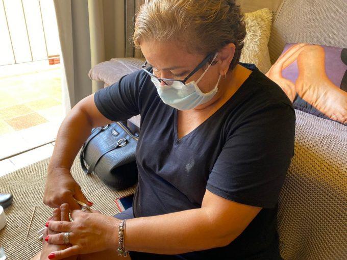 Dificultada pela pandemia, Cabeleireira descobre novo talento para seguir trabalhando