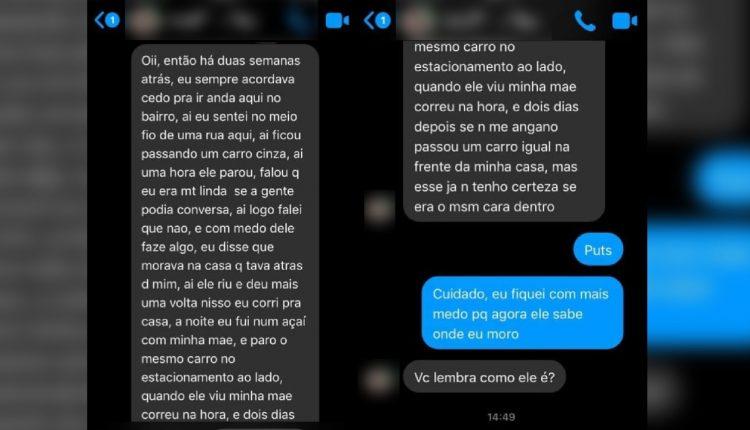 VÍDEO: tarado do carro prata ataca mulheres no Tiradentes e no Itamaracá