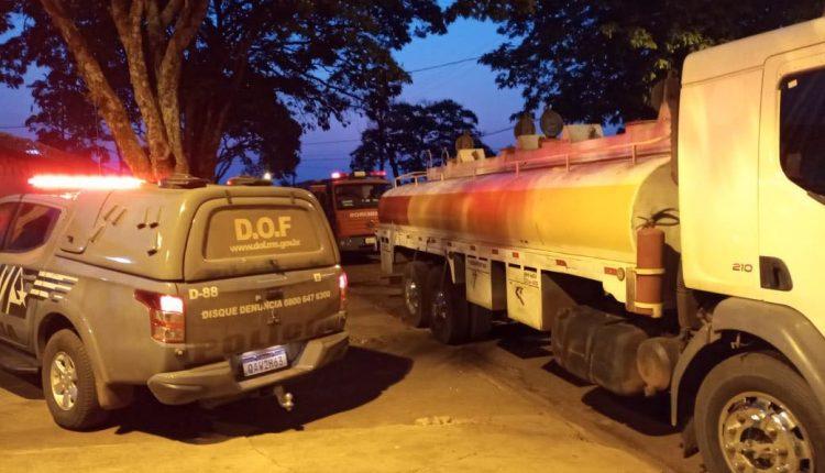 Em Caarapó, DOF apreende 9 toneladas de maconha em caminhão tanque