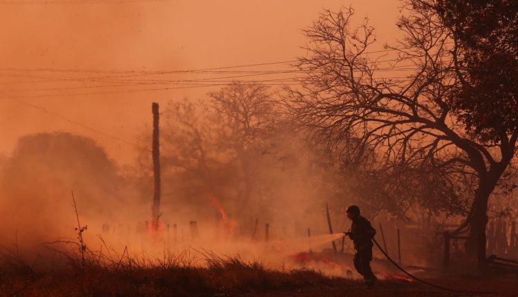 VÍDEO: Incêndio destrói casa e assusta moradores em Campo Grande