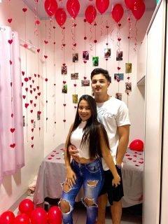 Casal do Aero Rancho posta Tiktok engraçado e chega a 1,4M de views