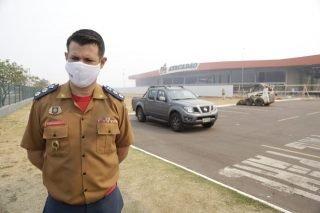 Quatro dias após incêndio histórico, Bombeiros continuam rescaldo no Atacadão